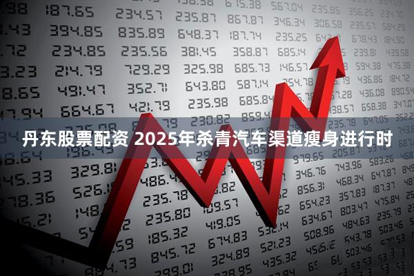丹东股票配资 2025年杀青汽车渠道瘦身进行时